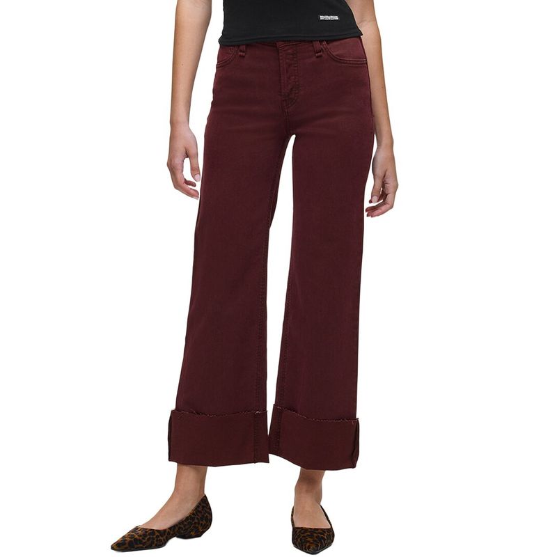 Hudson Jeans Womens Rosie Port Royal Ankle Jean, Red